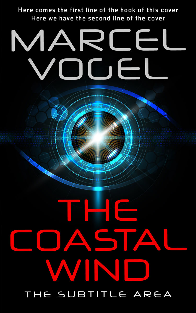 2D view of Premade Science Fiction Book Cover - Bunker