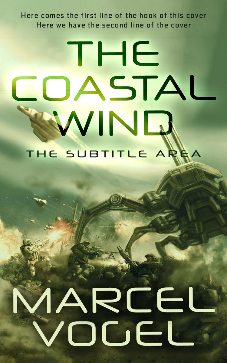 2D view of Premade Science Fiction Book Cover - Woodland