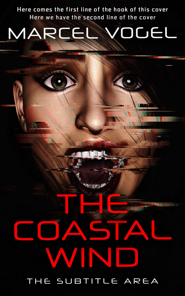 2D view of Premade Mystery & Thriller & Suspense Book Cover - Contessa