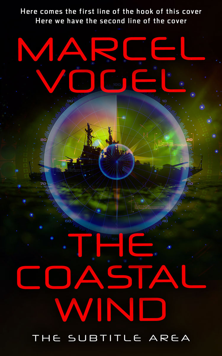 2D view of Premade Science Fiction Book Cover - Rangoon Green