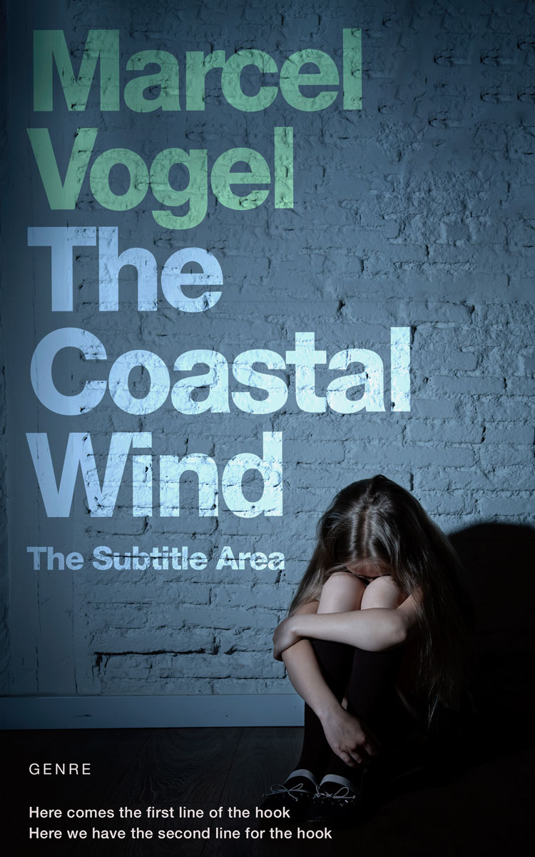 2D view of Premade Teen & Young Adult Book Cover - Blue Bayoux