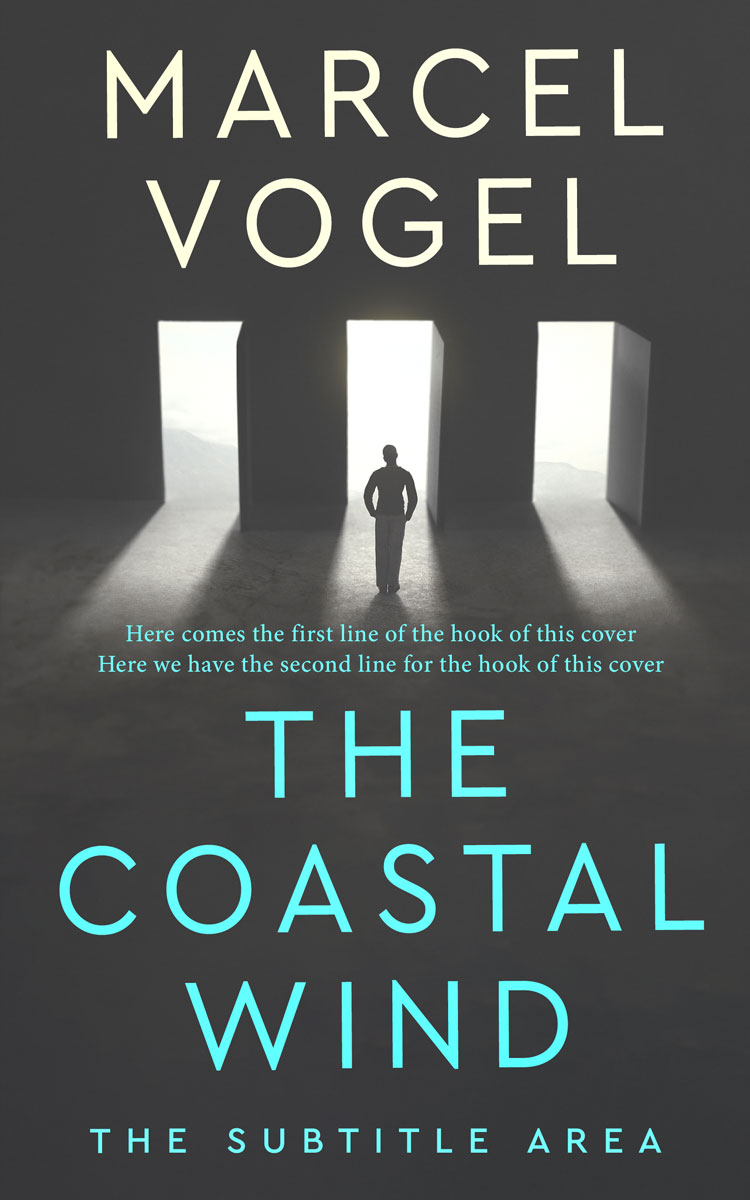 2D view of Premade Self-Improvement & Self-Help Book Cover - Tundora