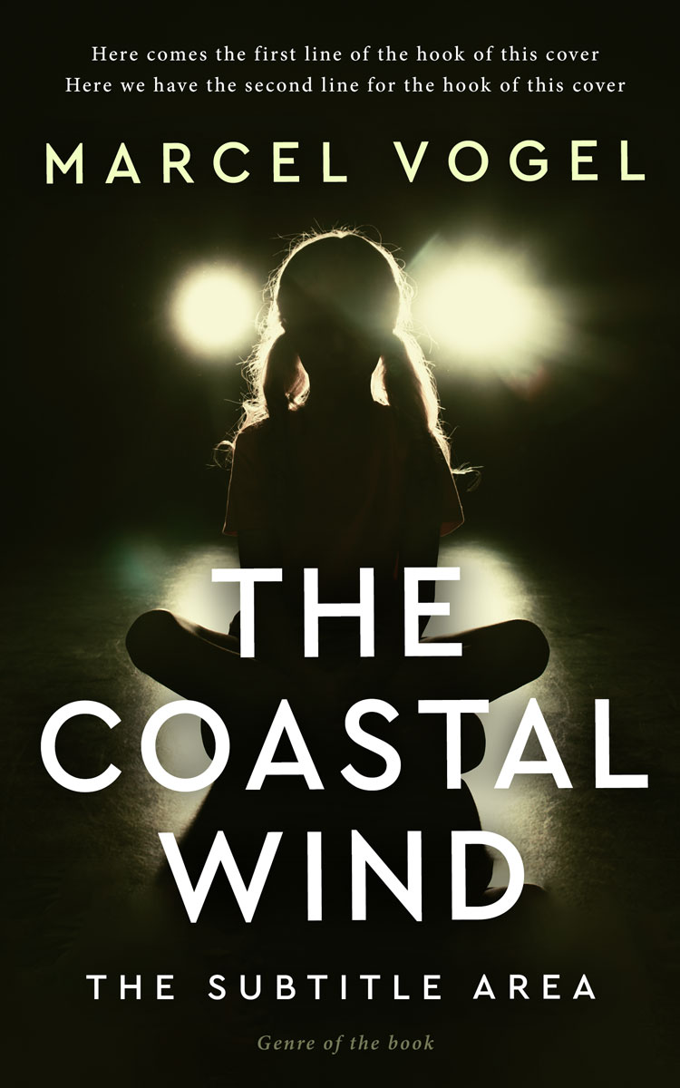 2D view of Premade Mystery & Thriller & Suspense Book Cover - Karaka