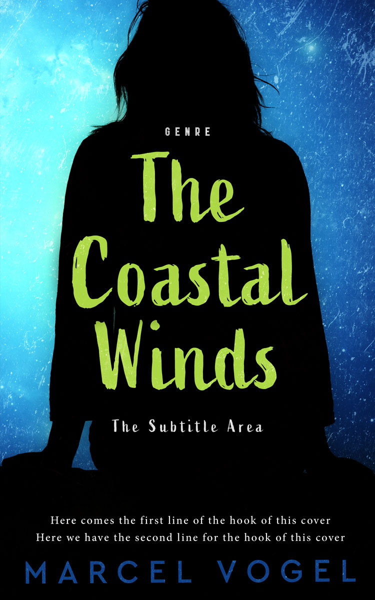 2D view of Premade Teen & Young Adult Book Cover - Granny Smith Apple