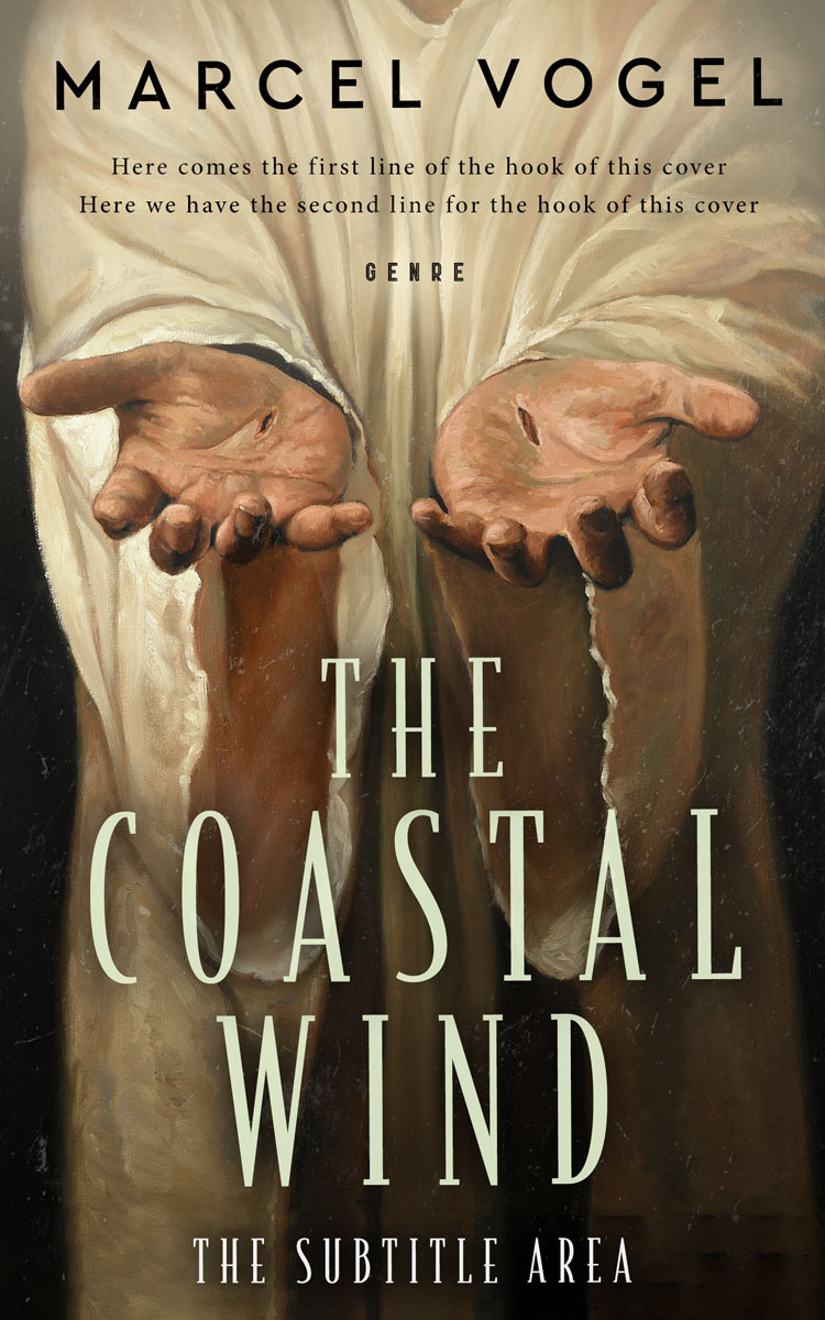 2D view of Premade Religion & Spirituality Book Cover - Bistre