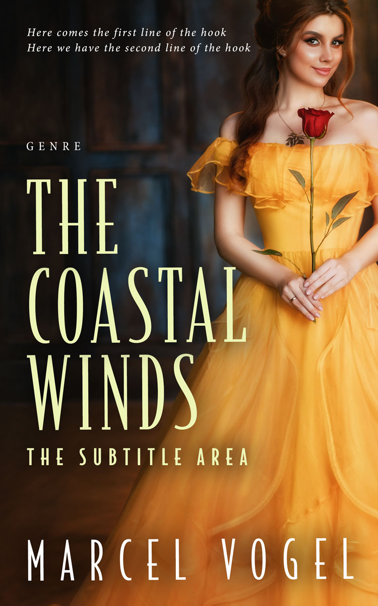 2D view of Premade Romance Book Cover - Eclipse