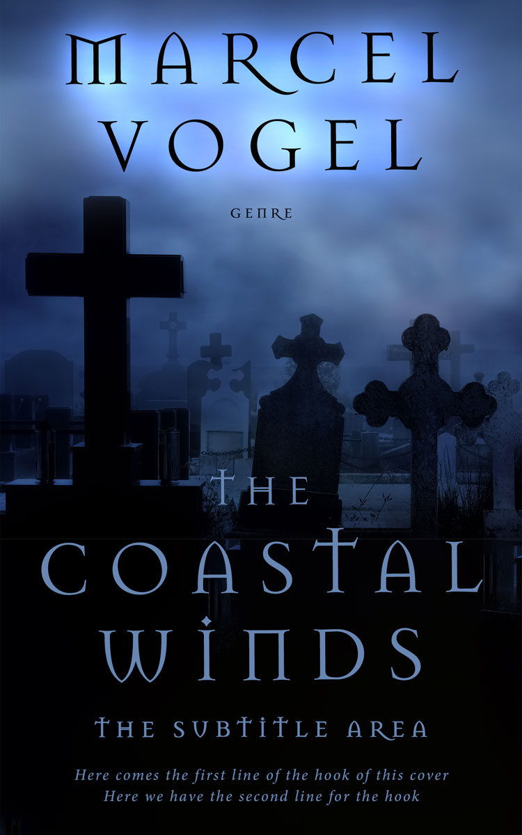 2D view of Premade Horror Book Cover - Portage