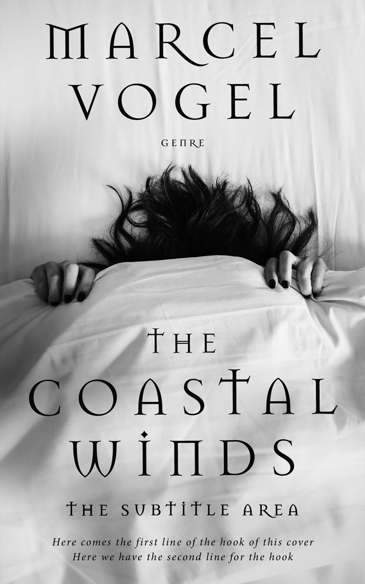 2D view of Premade Horror Book Cover - Alto