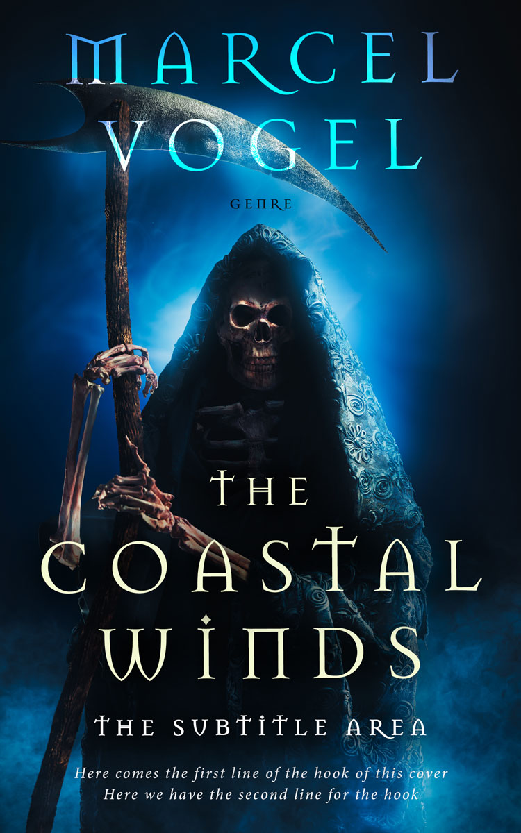 2D view of Premade Horror Book Cover - Firefly