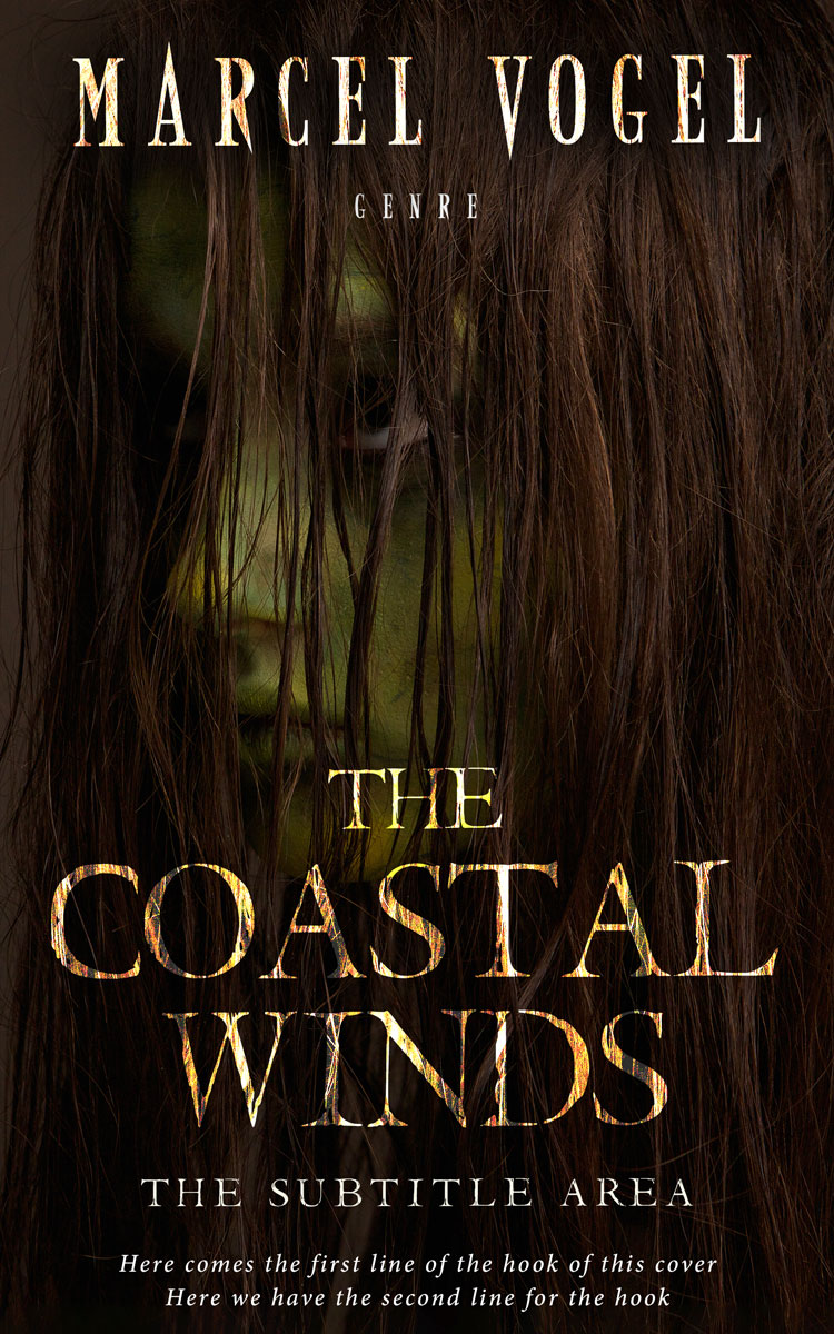 2D view of Premade Horror Book Cover - Eternity