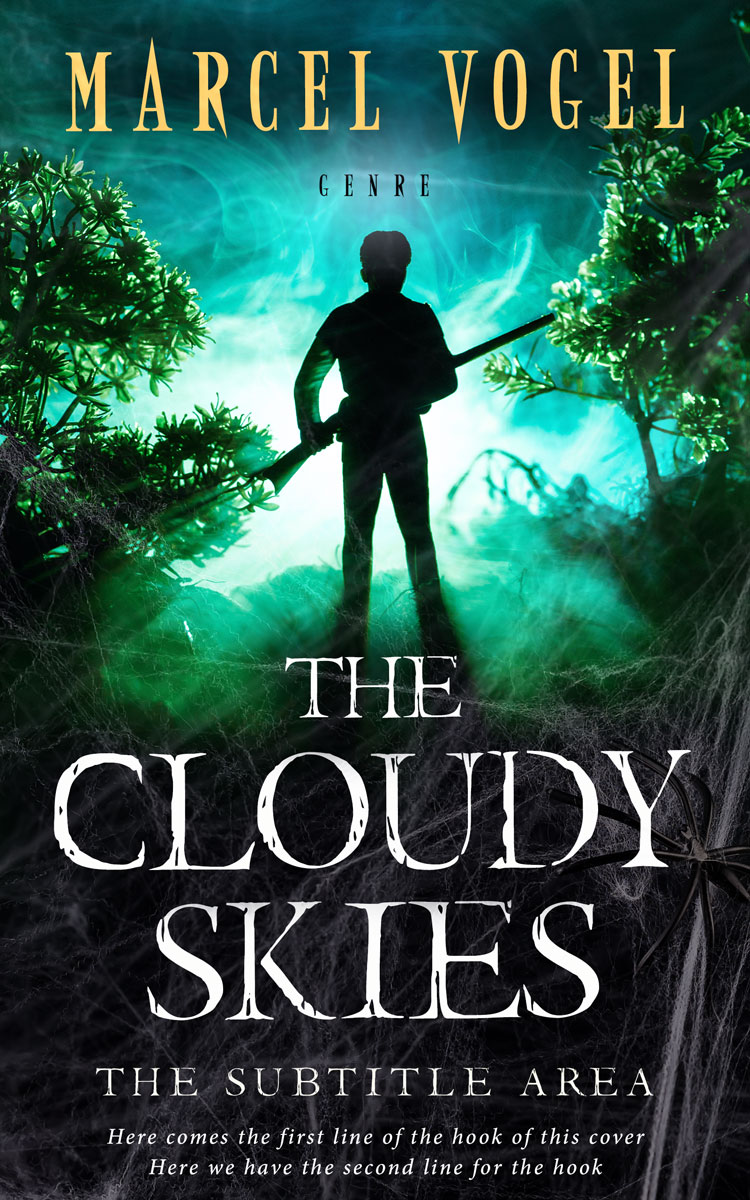 2D view of Premade Mystery & Thriller & Suspense Book Cover - Aztec