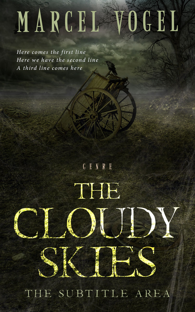 2D view of Premade Mystery & Thriller & Suspense Book Cover - Rangoon Green