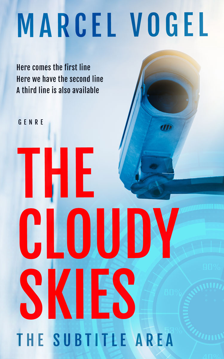 2D view of Premade Science Fiction Book Cover - Botticelli