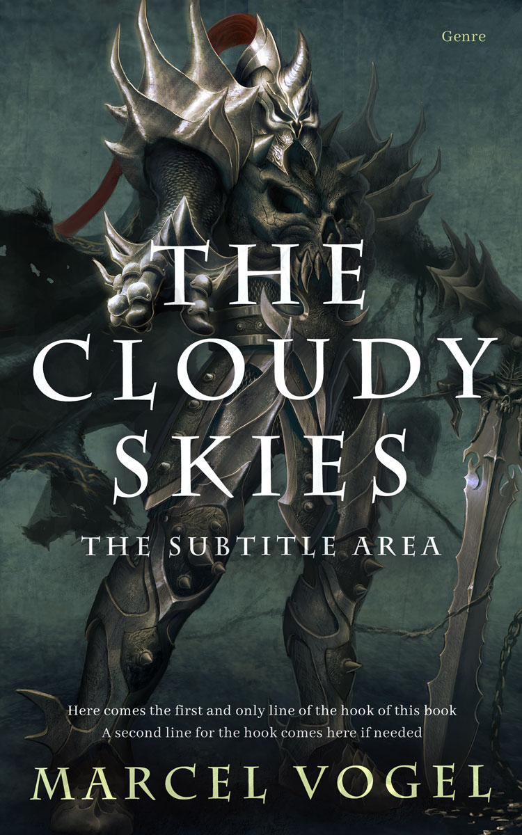 2D view of Outer Space #24362 - Premade Fantasy Book Cover