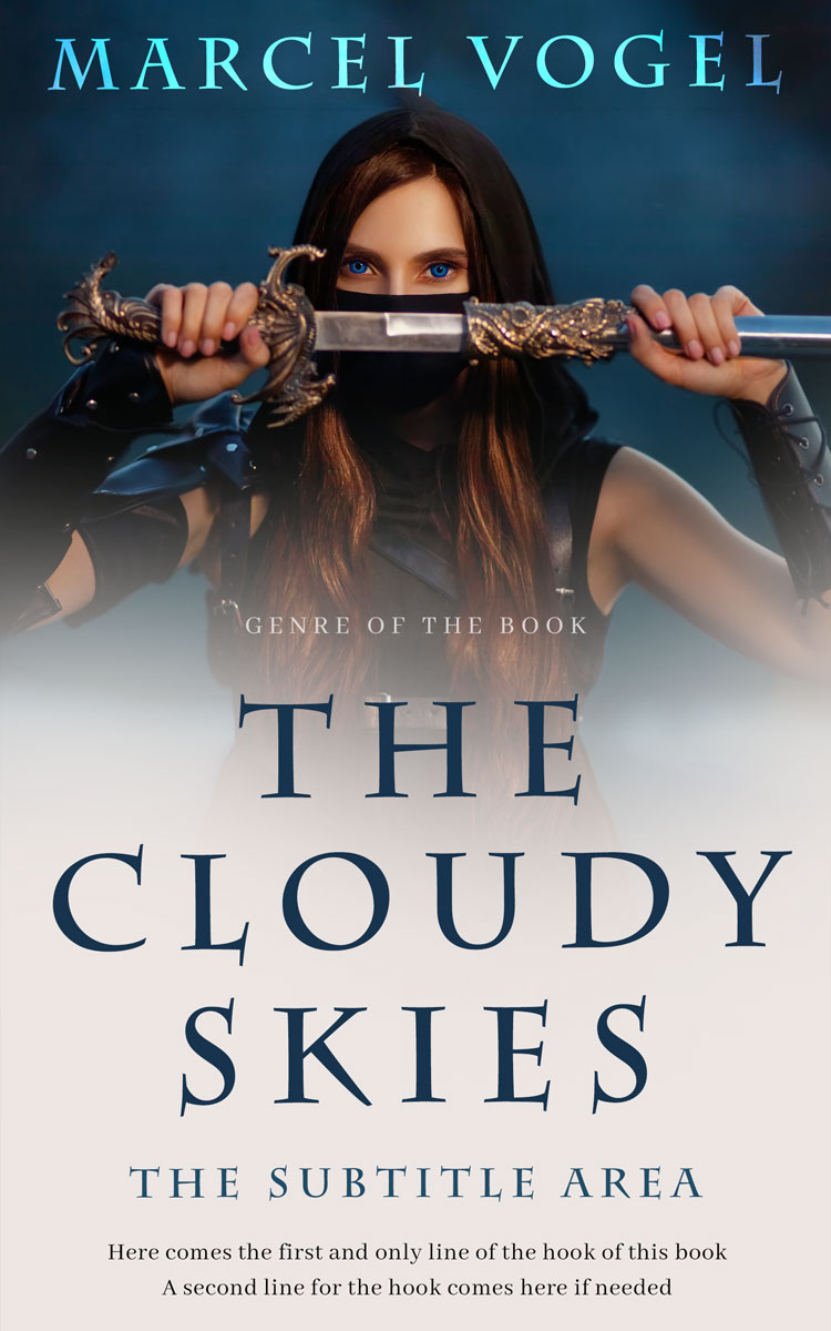 2D view of Premade Fantasy Book Cover - Big Stone