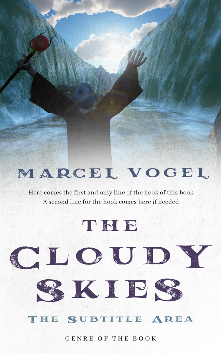 2D view of Premade Religion & Spirituality Book Cover - Limed Spruce