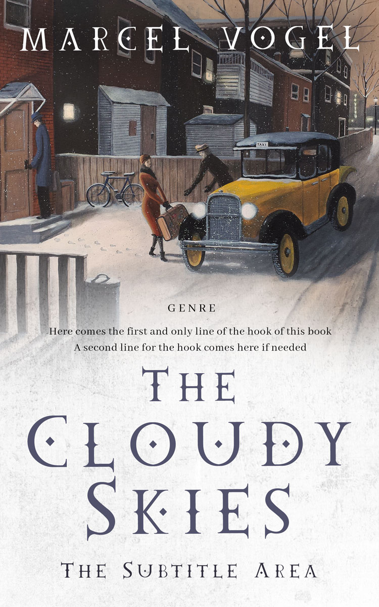 2D view of Premade Romance Book Cover - Thunder