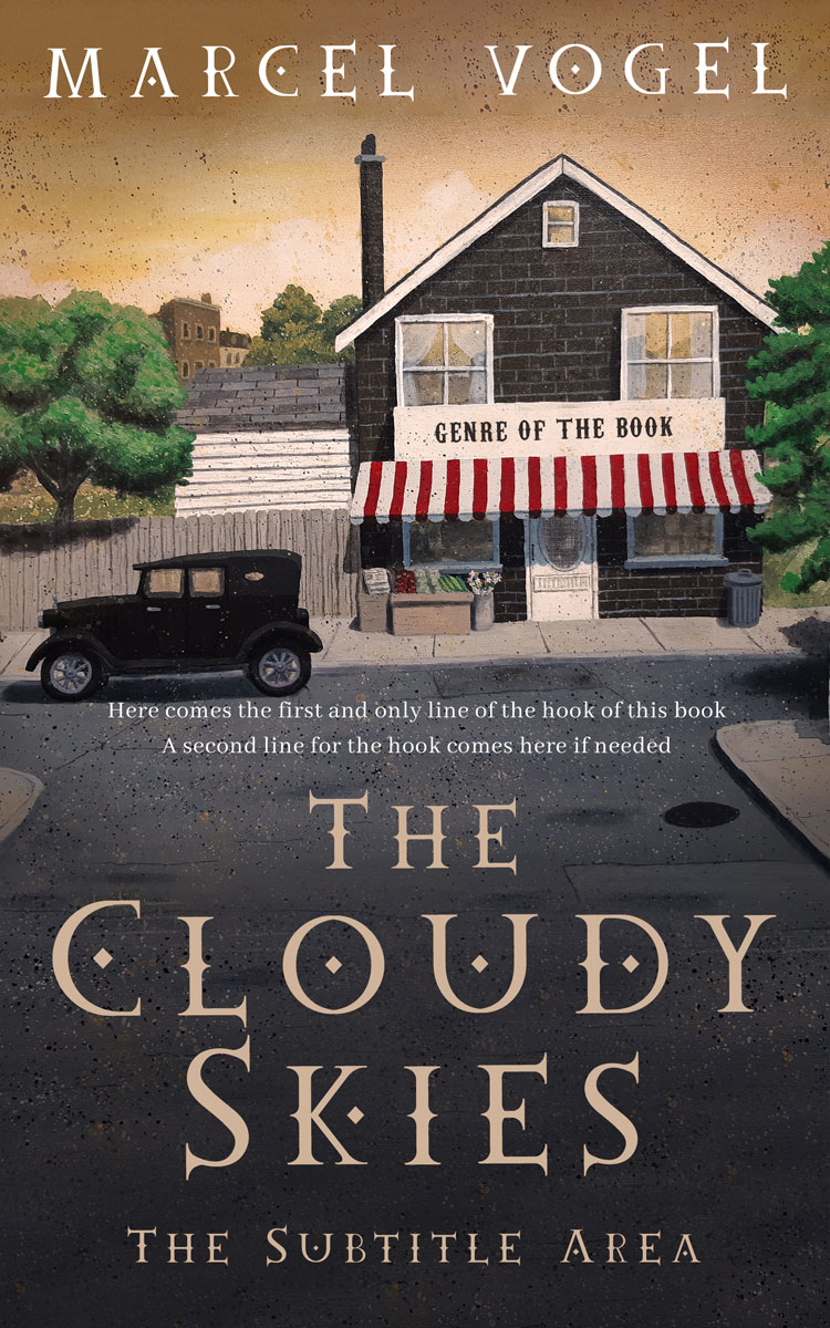 2D view of Premade Historical Book Cover - Thunder