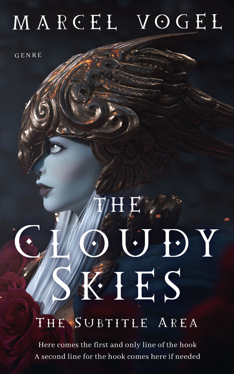 2D view of Premade Fantasy Book Cover - Baltic Sea