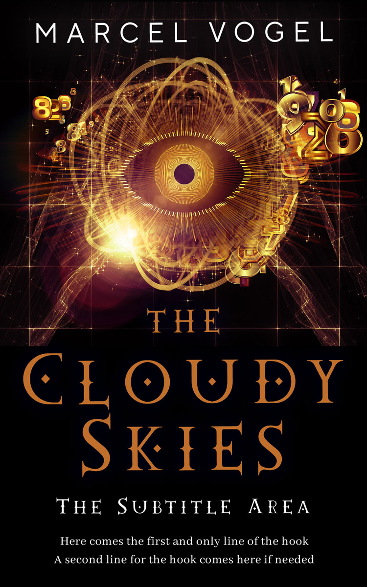 2D view of Premade Paranormal & Urban Book Cover - Tussock