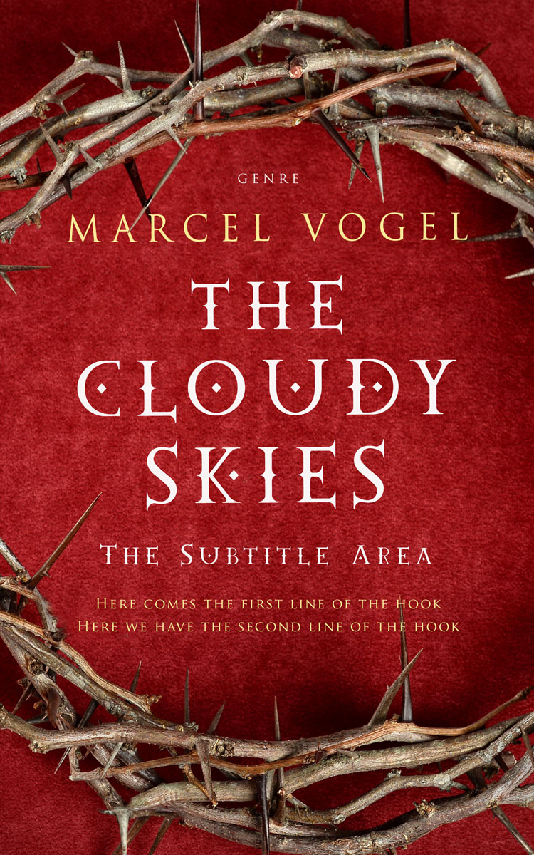 2D view of Premade Religion & Spirituality Book Cover - Old Brick