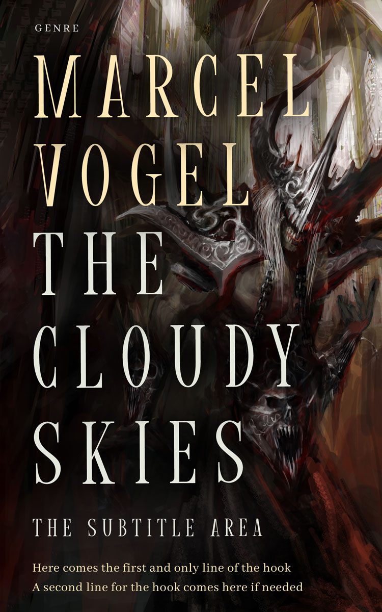 2D view of Zeus #24401 - Premade Apocalyptica Book Cover