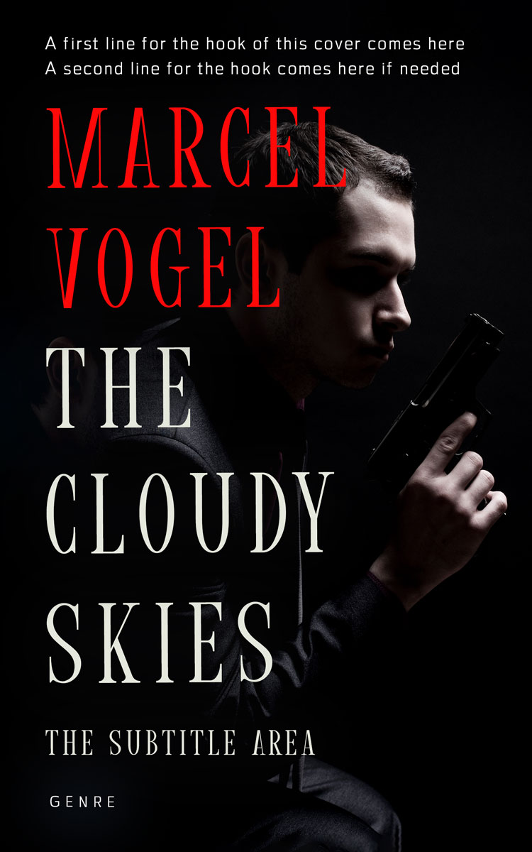 2D view of Premade Mystery & Thriller & Suspense Book Cover - Woodsmoke