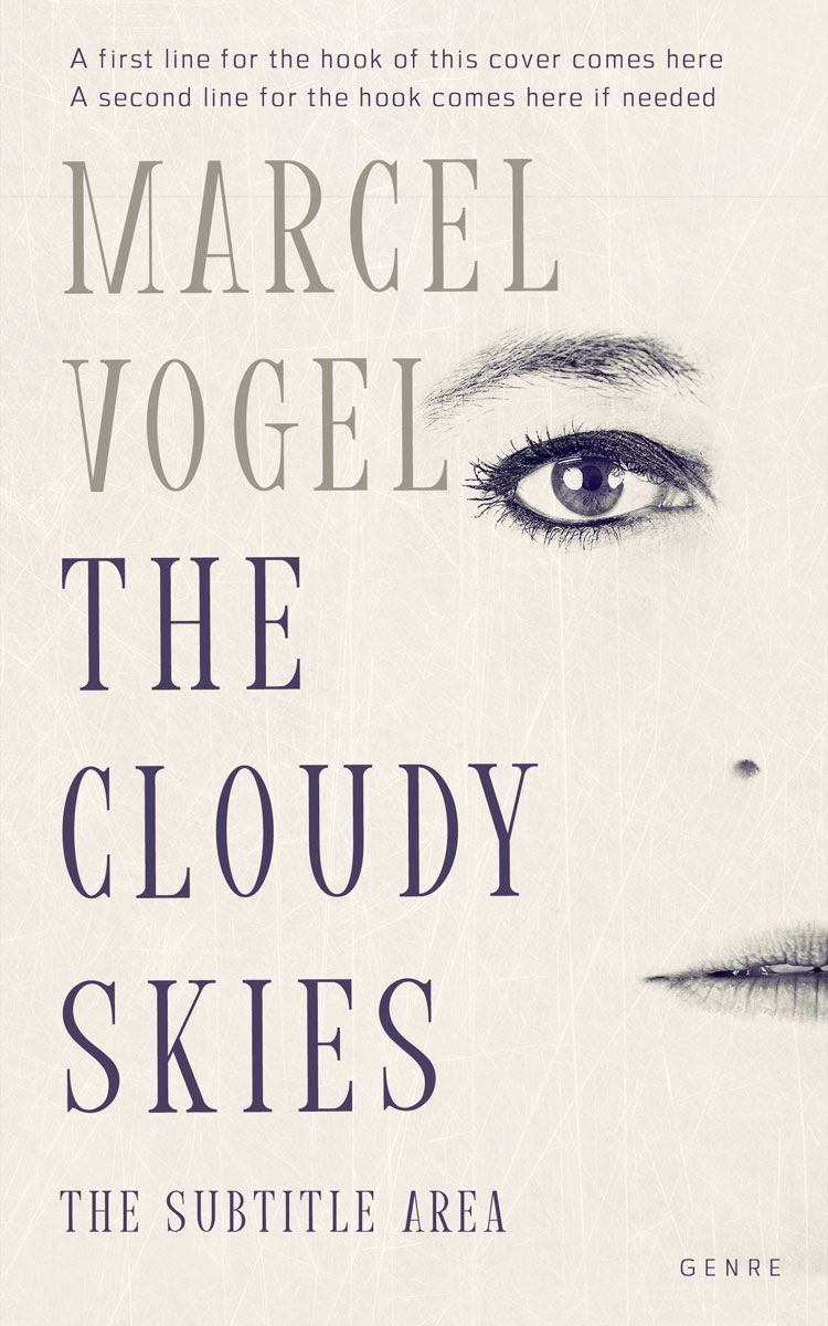 2D view of Premade Mystery & Thriller & Suspense Book Cover - Dawn Pink