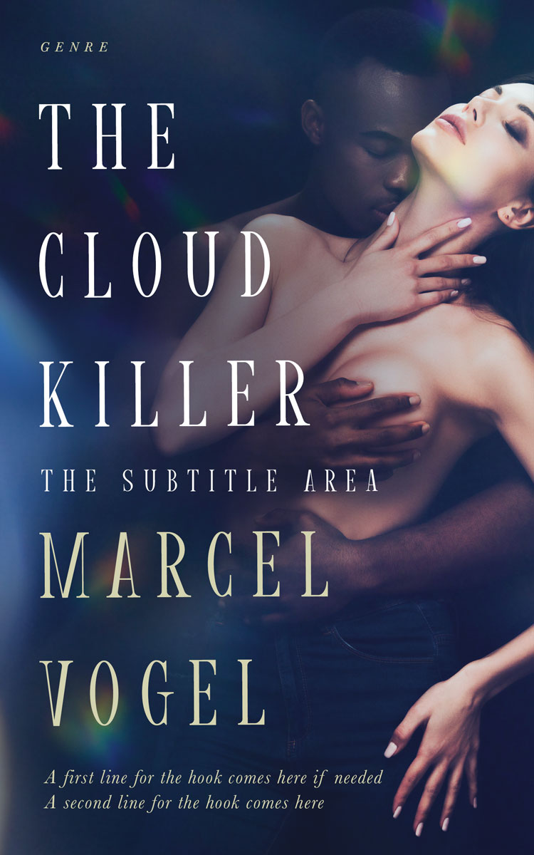 2D view of Premade Erotica Book Cover - Ebony Clay