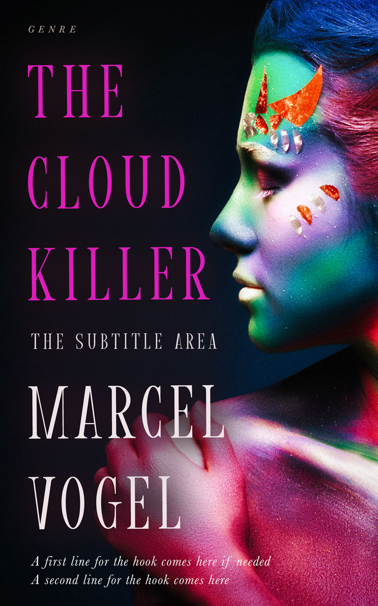 2D view of Premade Paranormal & Urban Book Cover - Bastille