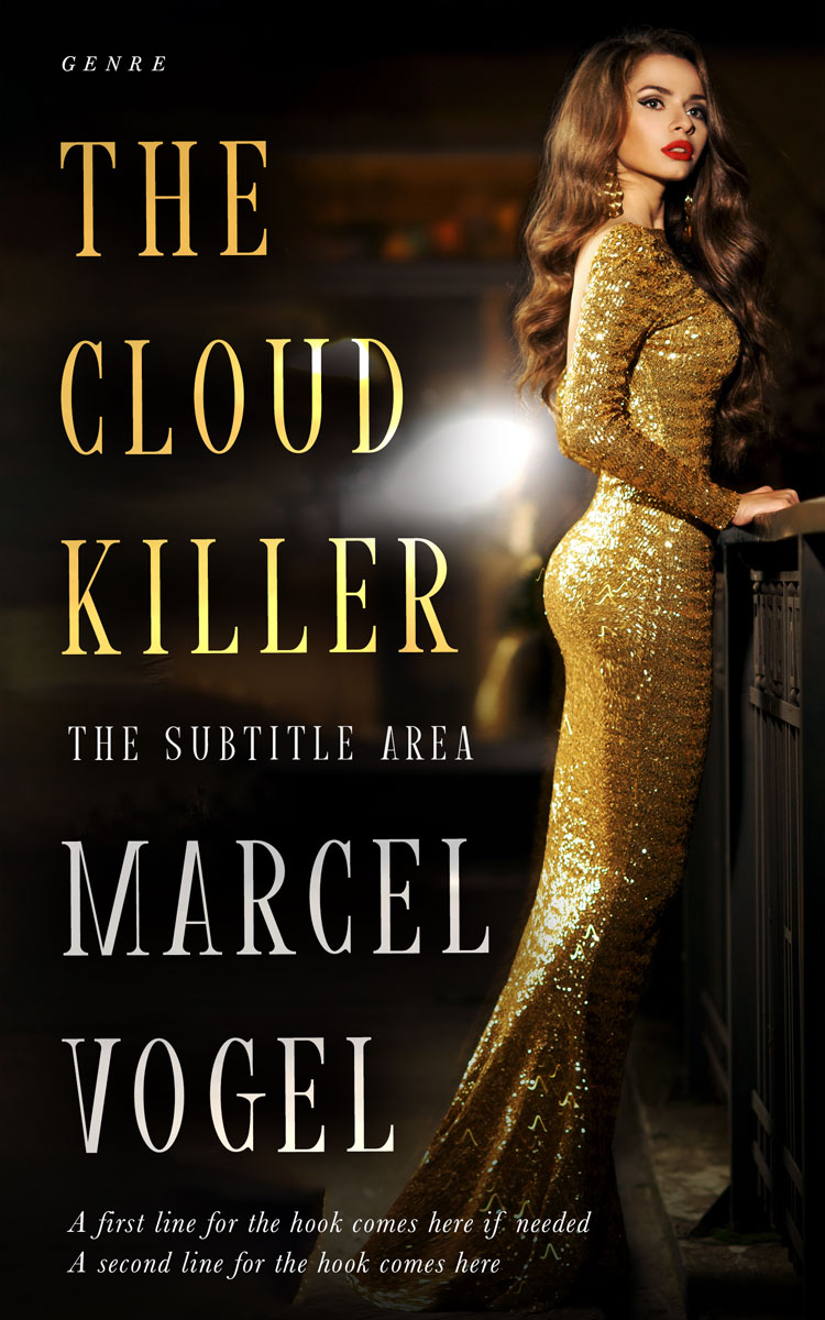 2D view of Premade Romance Book Cover - Eternity