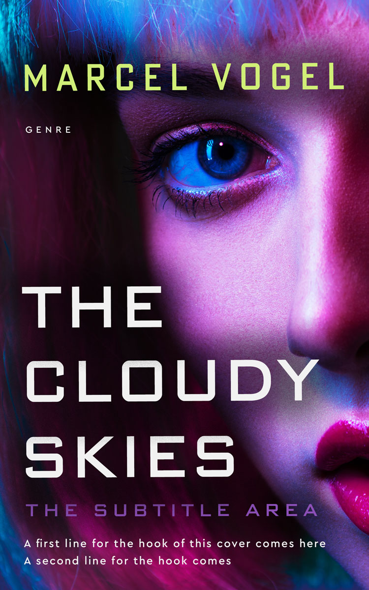 2D view of Premade Mystery & Thriller & Suspense Book Cover - Revolver