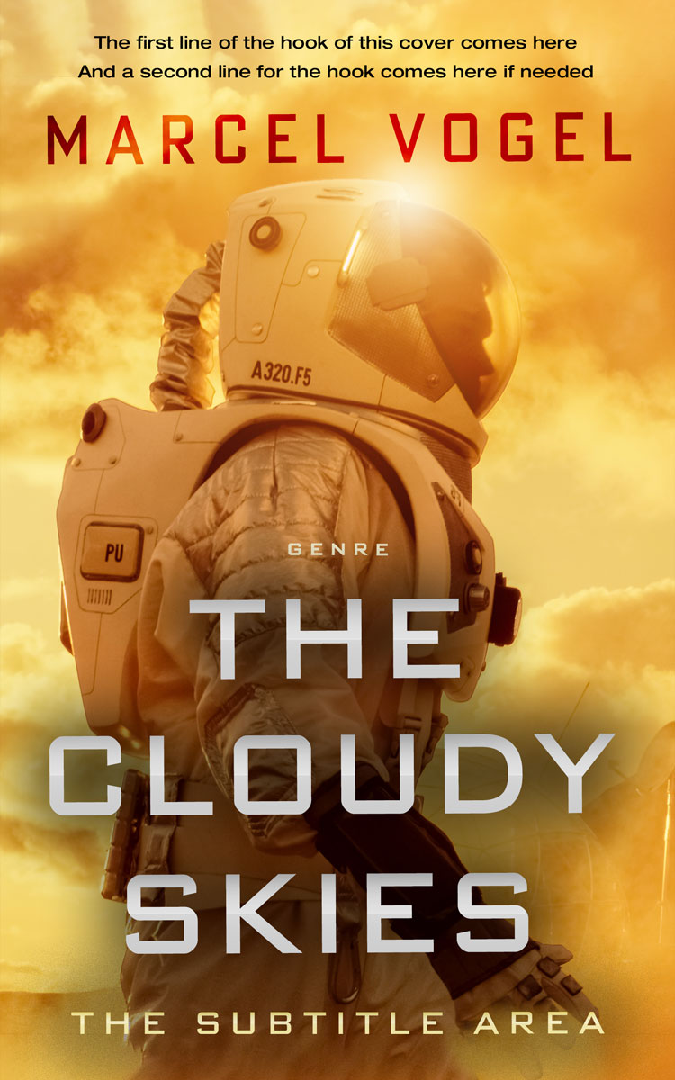 2D view of Premade Science Fiction Book Cover - Anzac