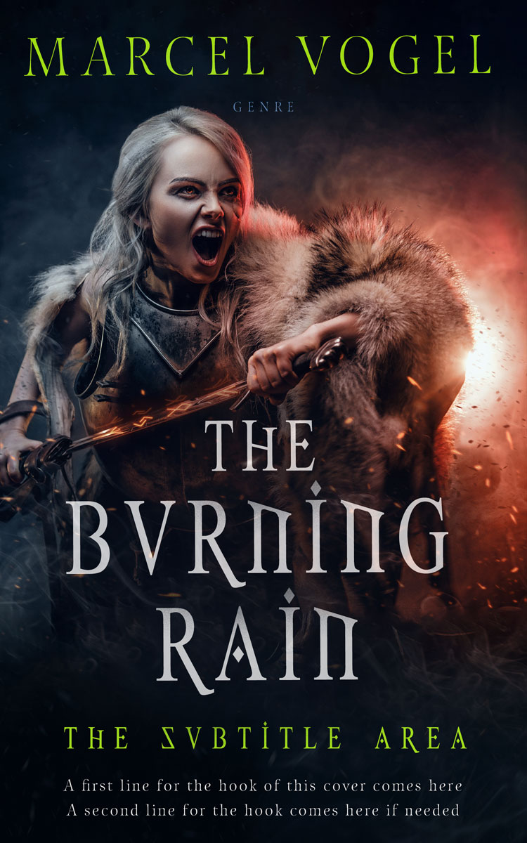 2D view of Premade Fantasy Book Cover - Baltic Sea