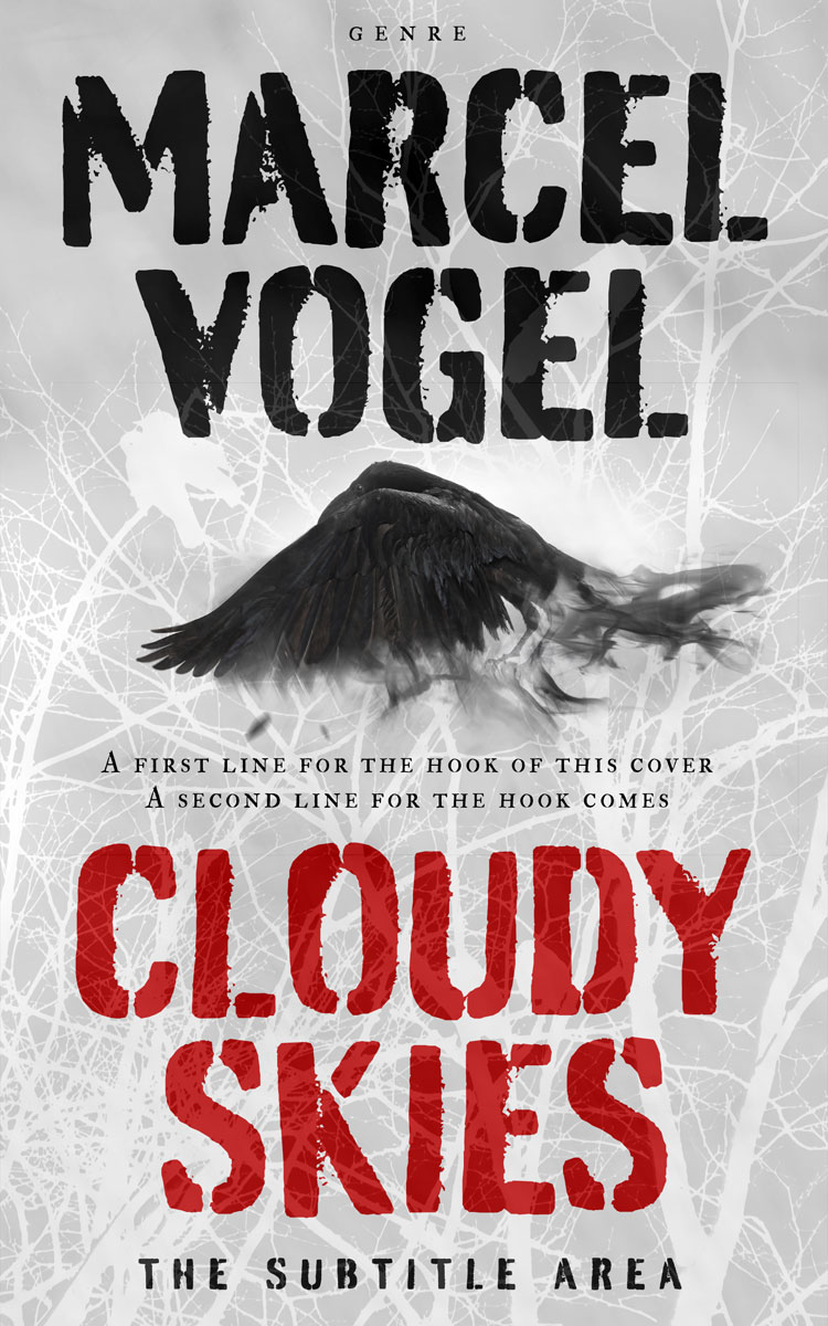 2D view of Premade Horror Book Cover - Alto