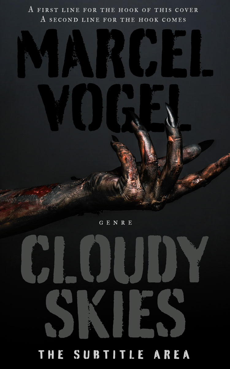 2D view of Premade Apocalyptica Book Cover - Shark