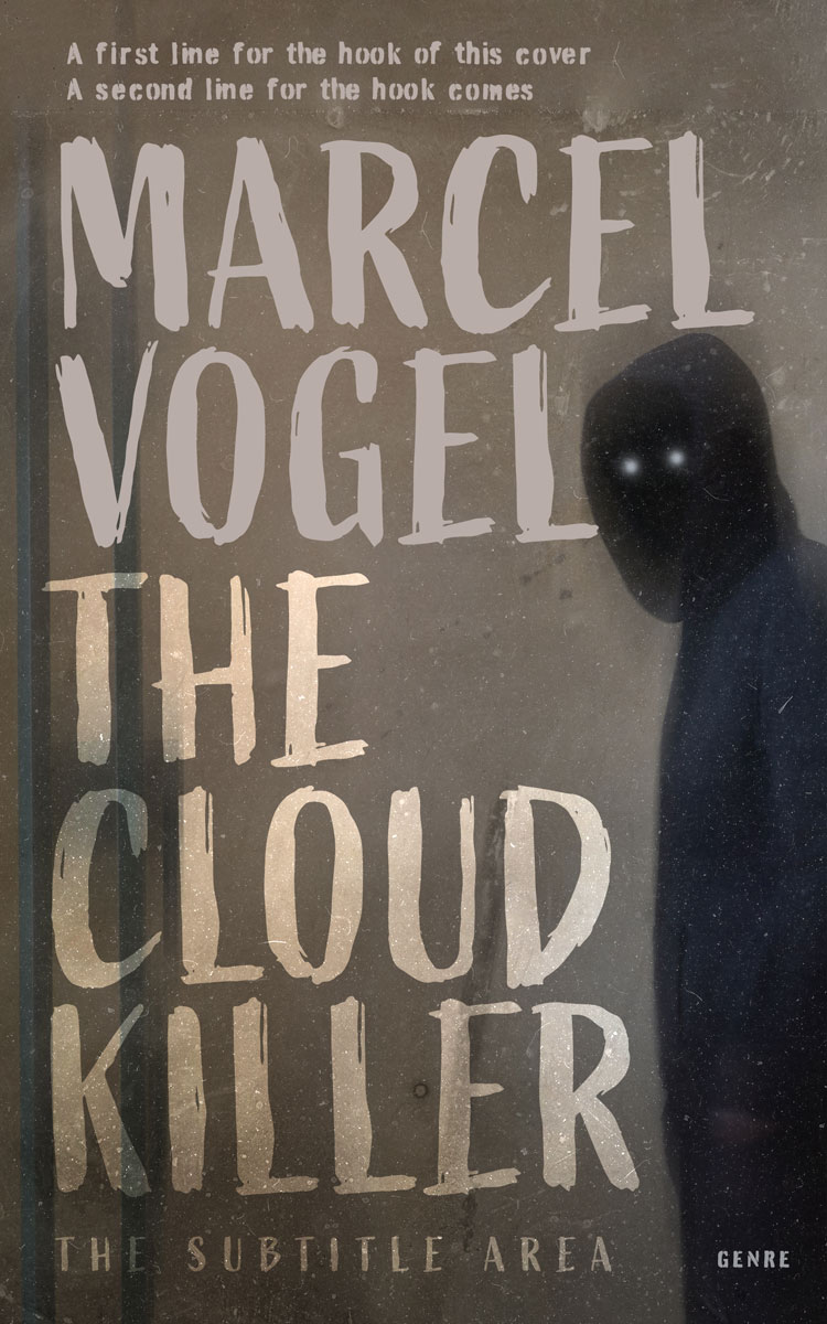 2D view of Premade Horror Book Cover - Soya Bean