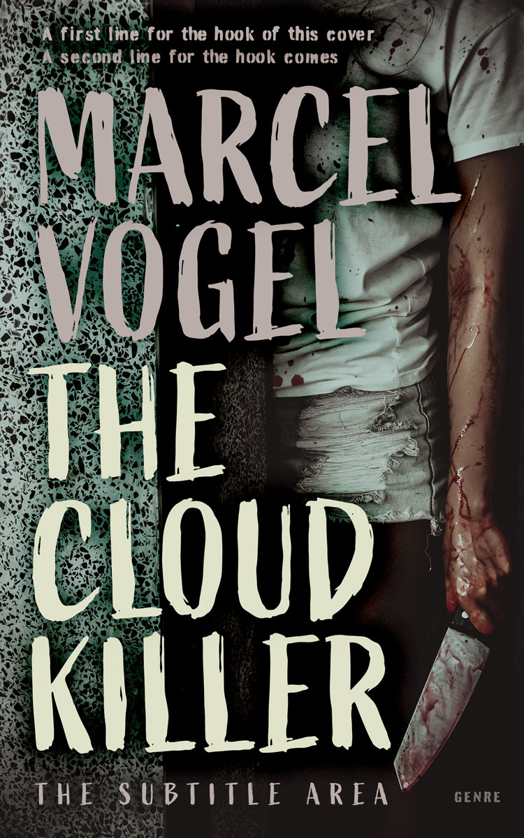 2D view of Premade Mystery & Thriller & Suspense Book Cover - Ash