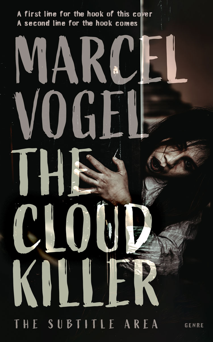 2D view of Premade Horror Book Cover - Dawn