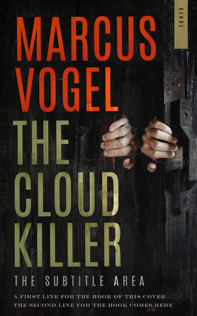 2D view of Premade Mystery & Thriller & Suspense Book Cover - Cod Gray