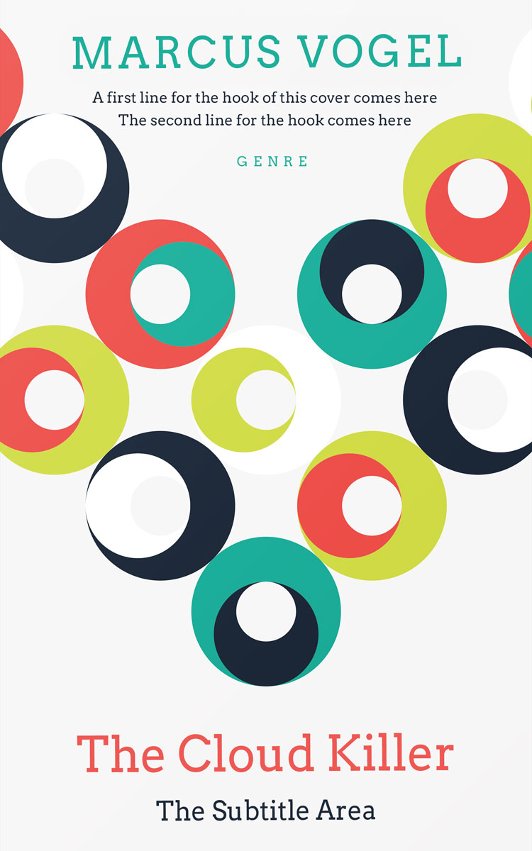 2D view of Premade Self-Improvement & Self-Help Book Cover - Green Pea