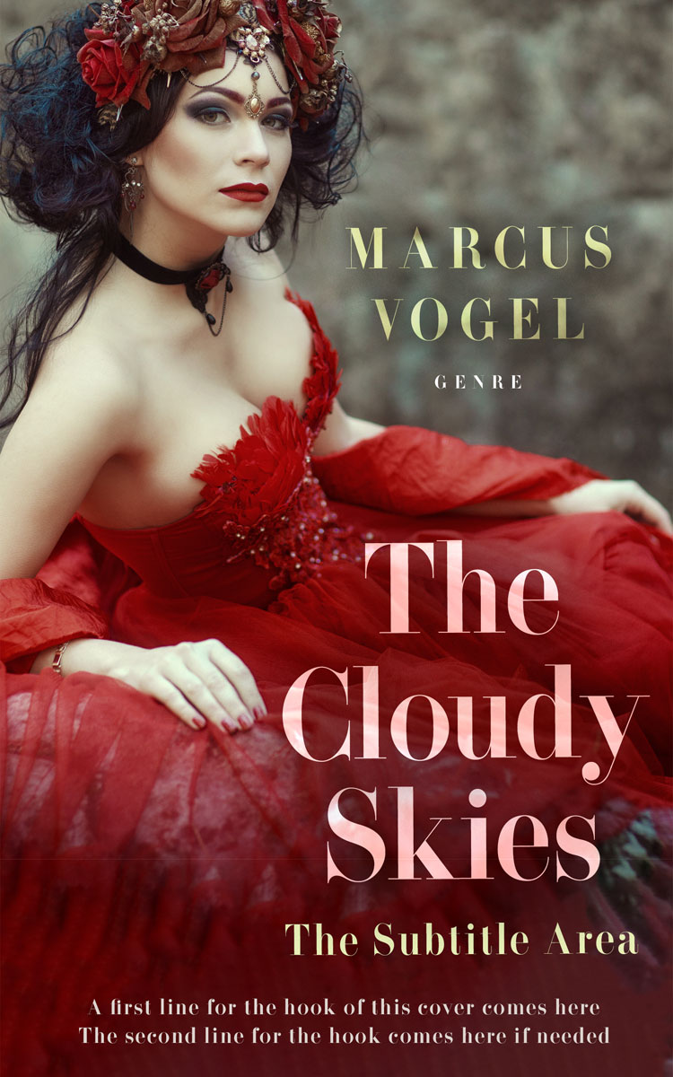 2D view of Premade Fantasy Book Cover - Buccaneer