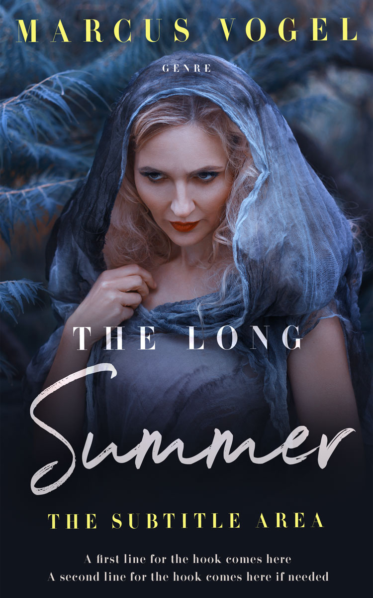 2D view of Premade Horror Book Cover - Charade