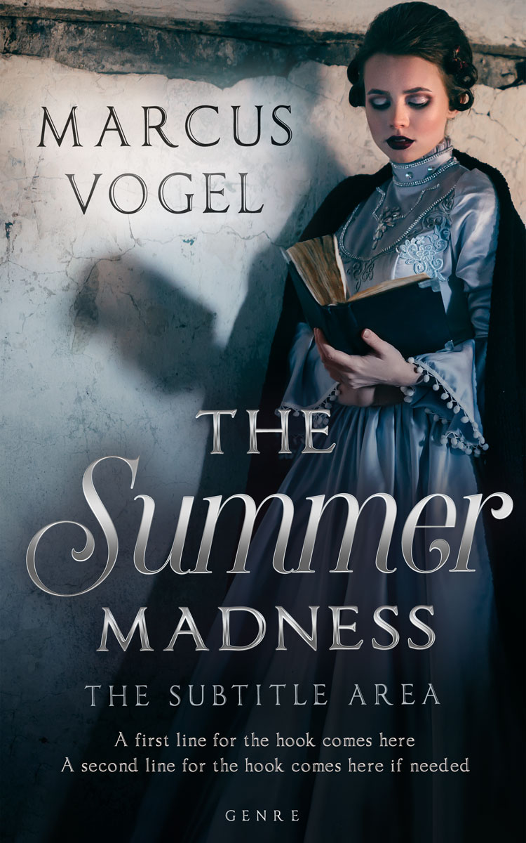 2D view of Premade Historical Book Cover - Cotton Seed