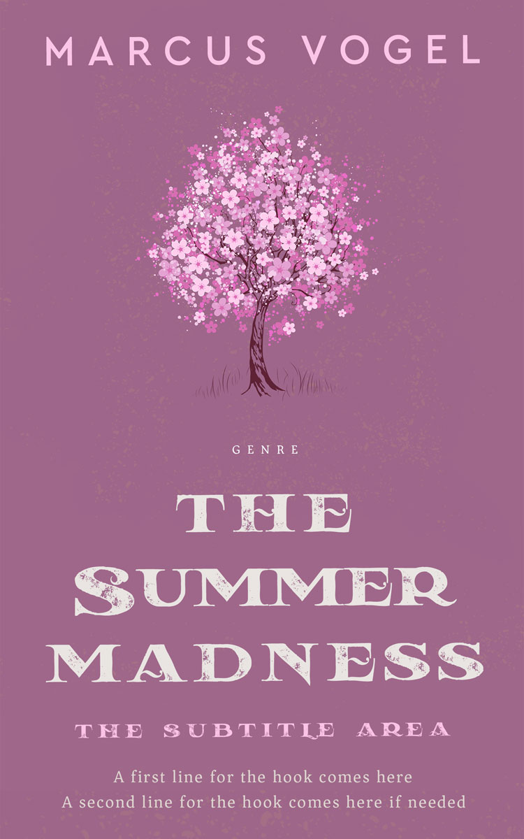 2D view of Premade Poetry Book Cover - Strikemaster