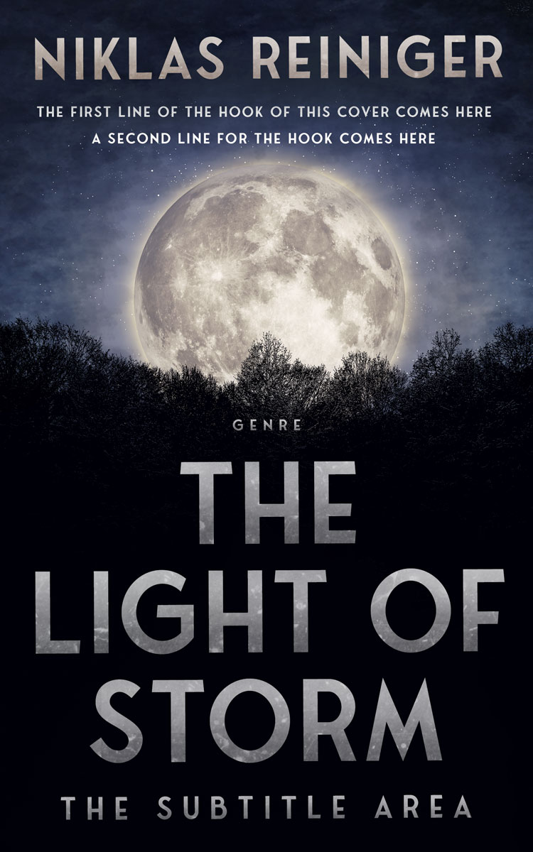 2D view of Premade Fantasy Book Cover - Tide