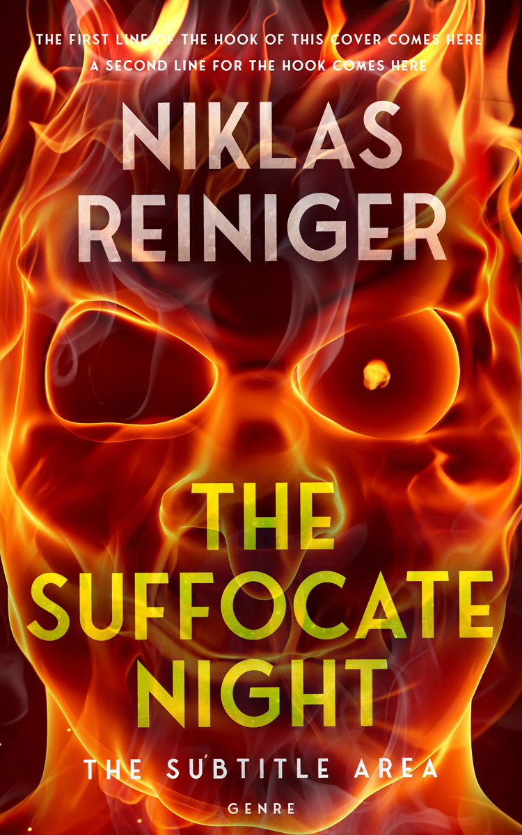 2D view of Premade Horror Book Cover - Pueblo