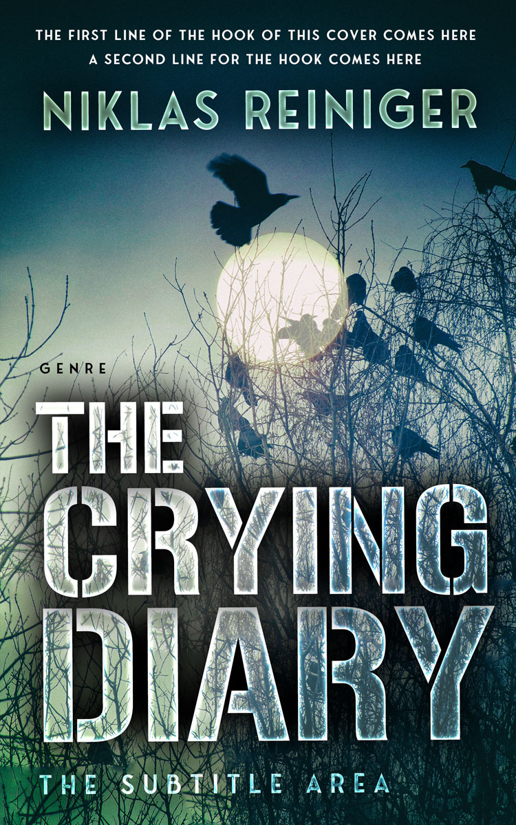 2D view of Premade Horror Book Cover - Gable Green