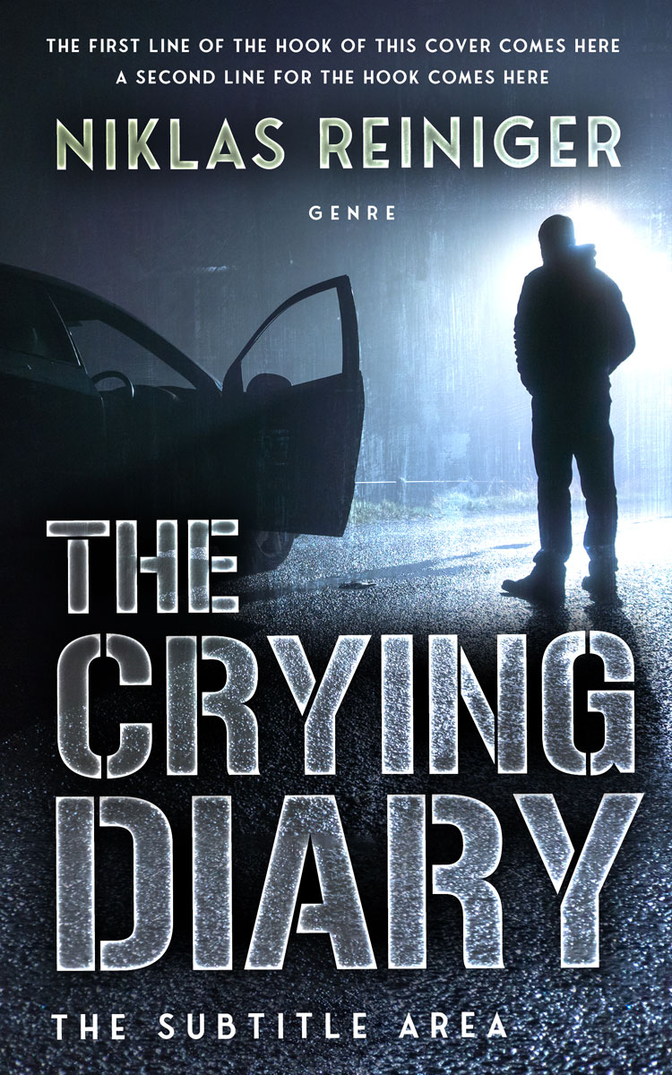 2D view of Premade Mystery & Thriller & Suspense Book Cover - Ebony Clay