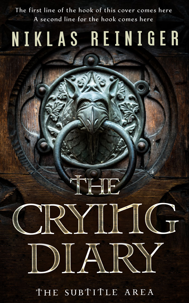 2D view of Premade Horror Book Cover - Zeus